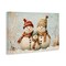 Stupell Industries Snowman Family Of Three Canvas, design by Petal Prints Design
